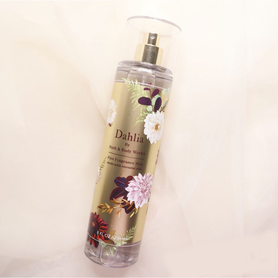 body mist Xịt thơm Dahlia 236ml Hương thơm nhẹ nhàng, sang trọng