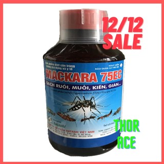 Thuốc diệt muỗi Mackara 1000ml diệt muỗi và côn trùng hiệu quả phòng sốt xuất huyết
