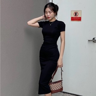 đầm body nhún eo cổ tròn giá tốt Tháng 5, 2024 | Mua ngay | Shopee ...