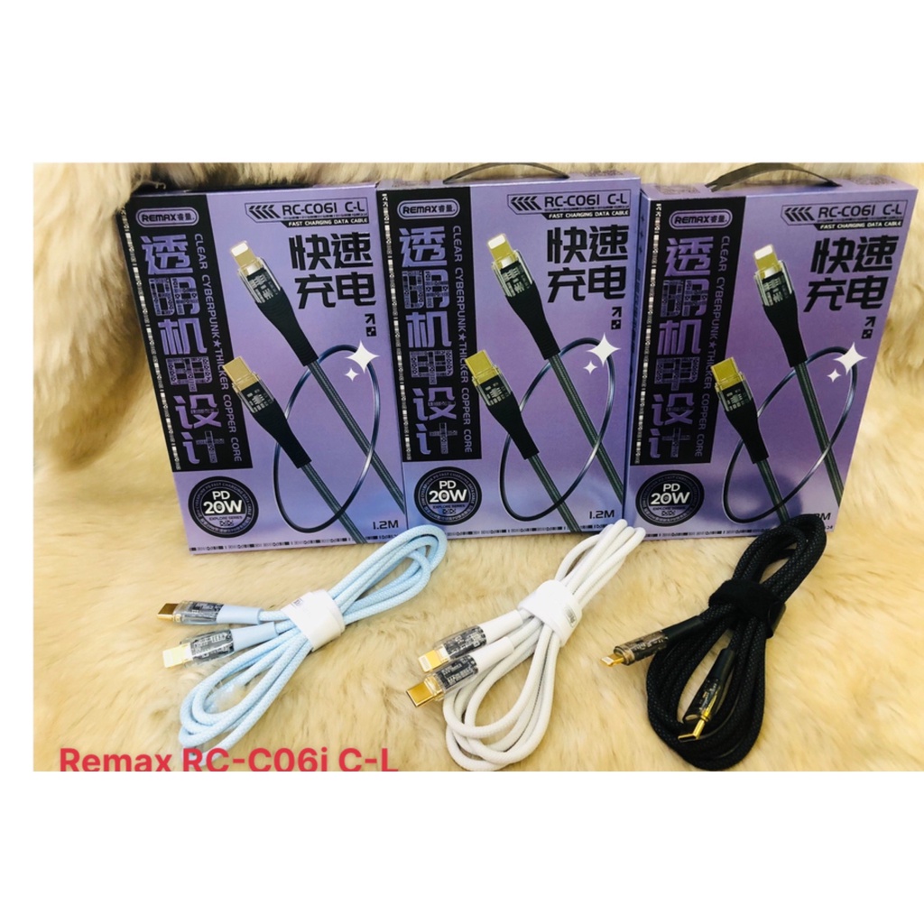 Cáp Sạc Nhanh PD20W Remax RC-C06I C-L | Shopee Việt Nam