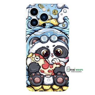Tấm dán Skin Mặt Sau Thần Tài M09 FULL VIỀN 14 pro max , 13 pro max , 12 pro max , 11 pro max , xs max - FukiShop
