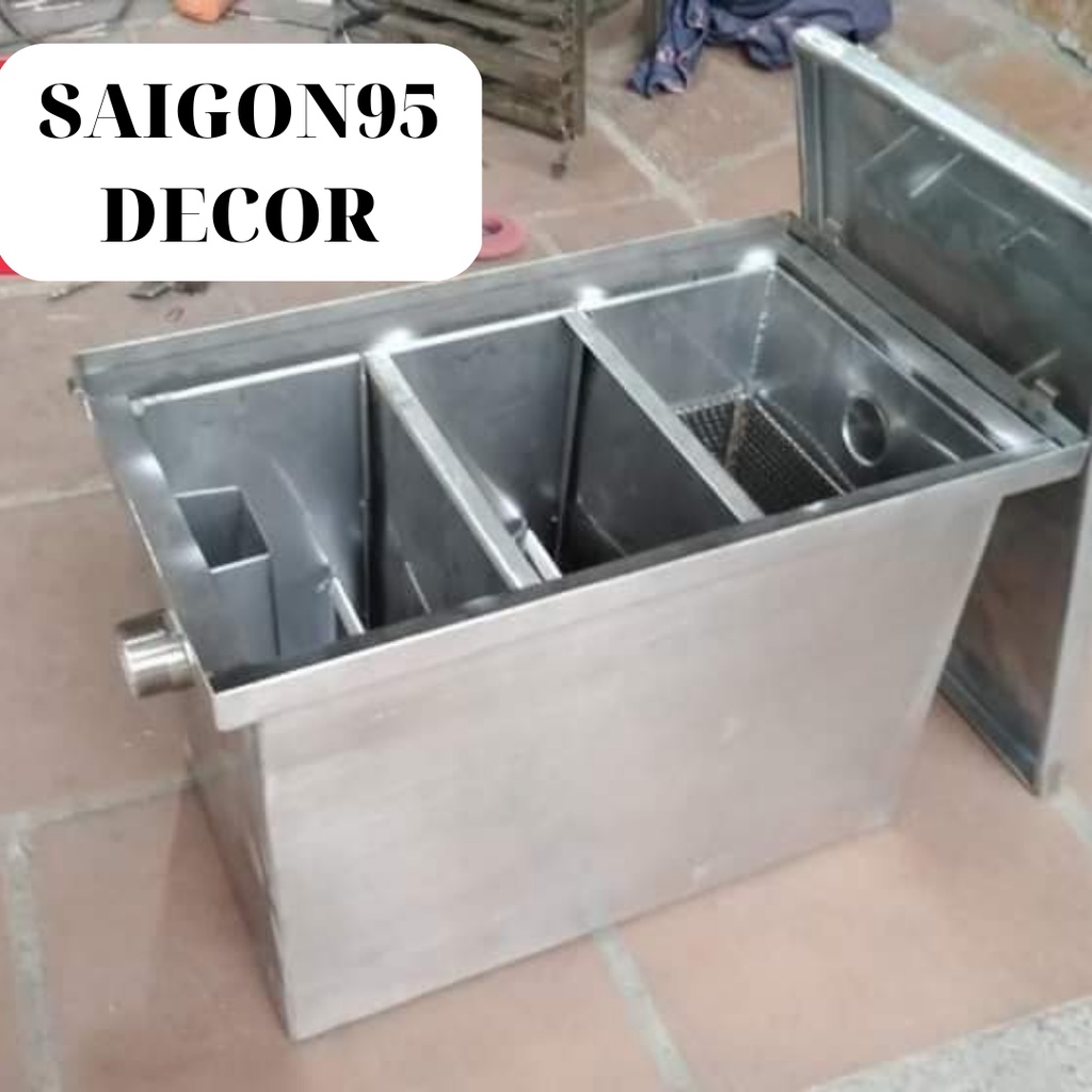 BỂ LỌC MỠ MINI, BỂ TÁCH MỠ, RÁC CHO GIA ĐÌNH BẰNG INOX | Shopee Việt Nam