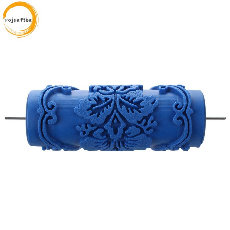 Con lăn sơn họa tiết trang trí cho thiết kế máy hoa / xanh 15 cm