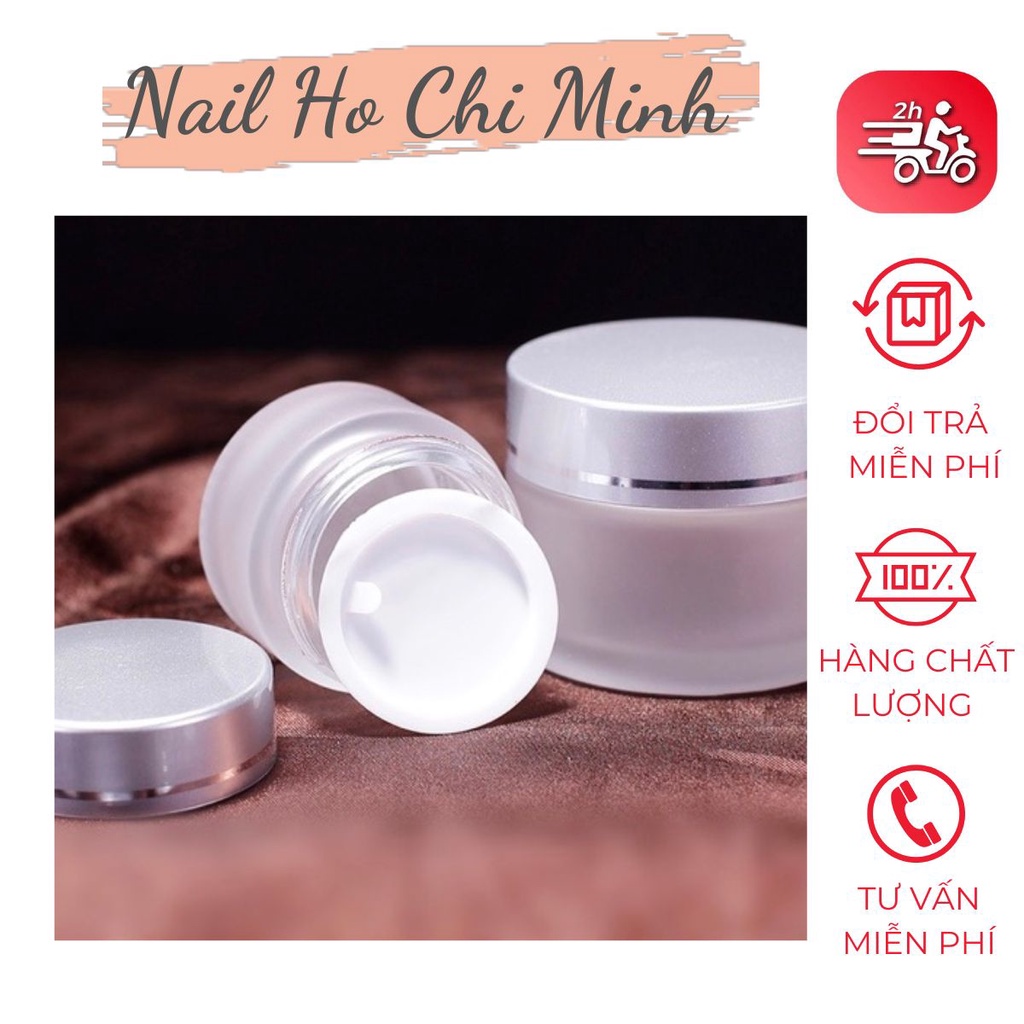 [GIÁ TỐT] Hũ Đựng Lưu Huỳnh Đắp Bột Móng - Dụng Cụ Chuyên Dụng Ngành Nail