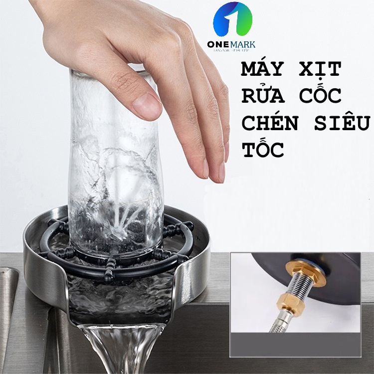 Máy rửa cốc tự động xịt rửa trai lọ cốc chén tự động dễ dàng lắp đặt ...