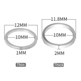 AUGUSTIN Xích Xe Đạp Miếng Đệm Bánh Xe Phụ Kiện Xe Đạp Crankset Bu Lông Máy Giặt Vòng Crankset Bu Lông Vòng Máy Giặt Vòng 1mm / 2mm Xe Đạp Xích Bu Lông Gioăng