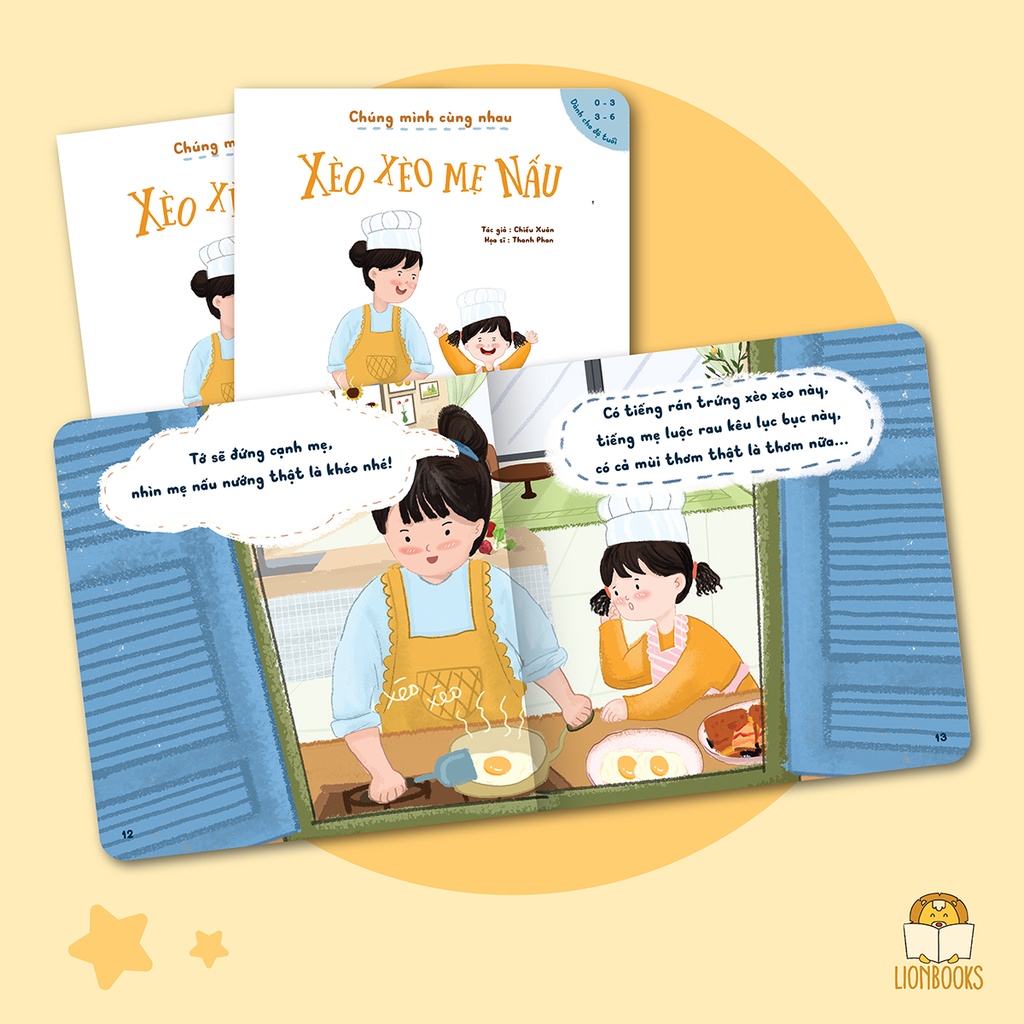 Ảnh Sách Ehon Việt - Bộ Chúng Mình Cùng Nhau phần 1 dành cho bé 0-6 tuổi 1
