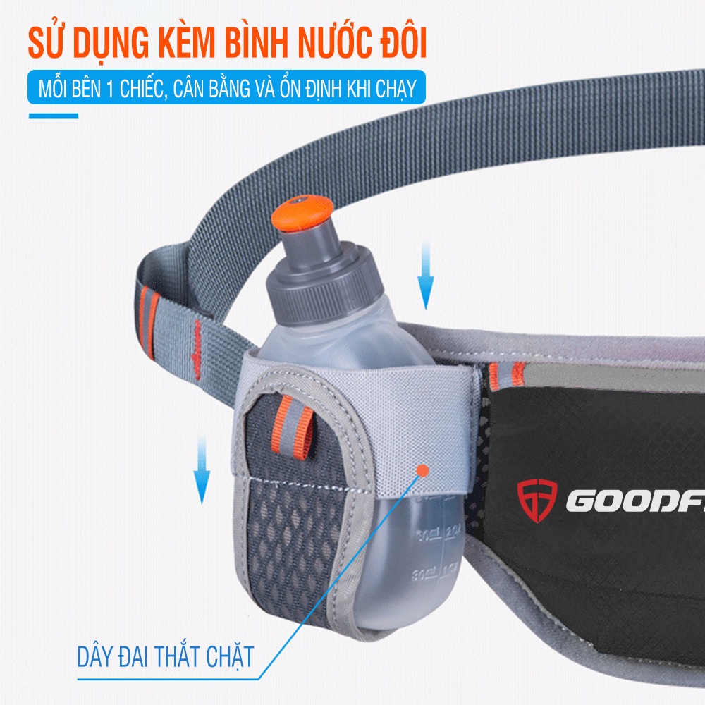 Ảnh Túi chạy bộ có 2 ngăn đựng nước chính hãng GoodFit GF109RB 3