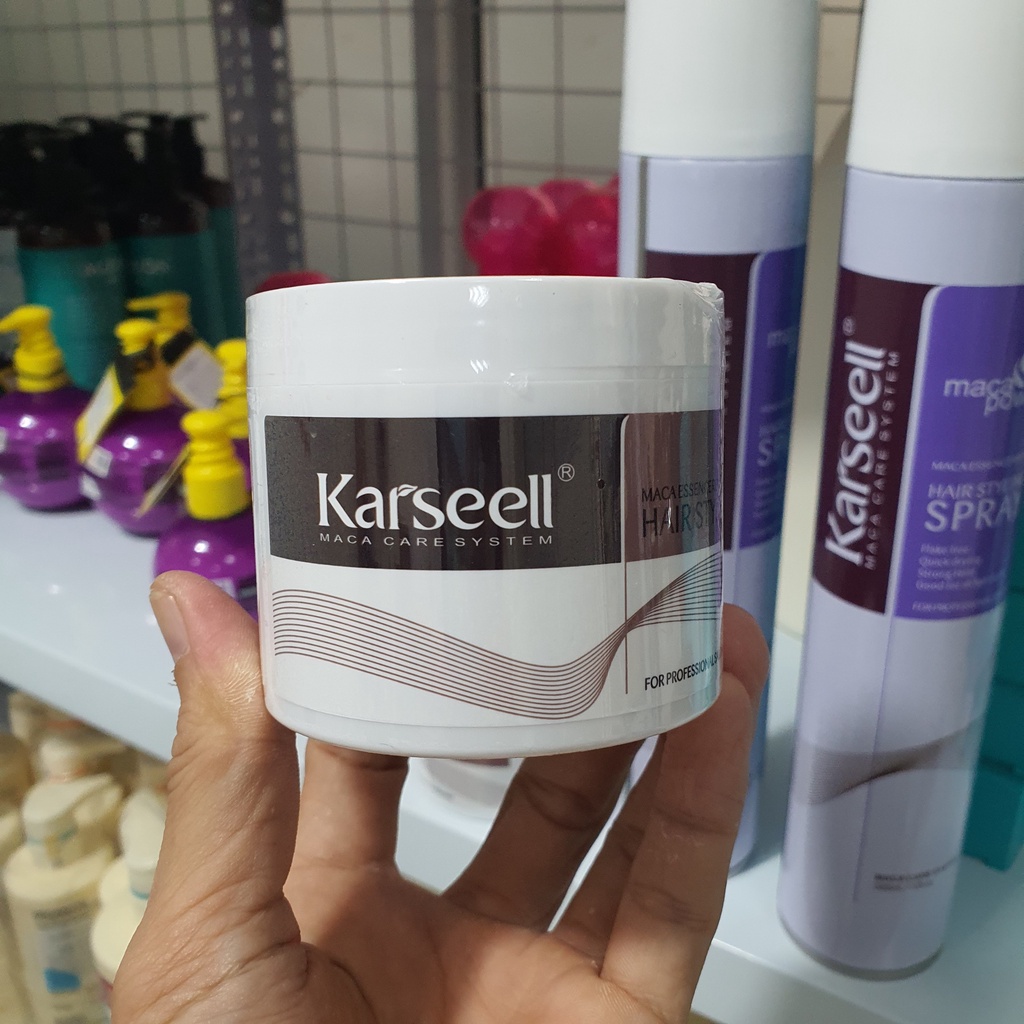 Combo Sáp Vuốt Tóc Karseell 100g & Gôm Xịt Tóc 380ml | Tạo Kiểu Tóc Nam Nữ, Giữ Form Tóc Gọn Gàng