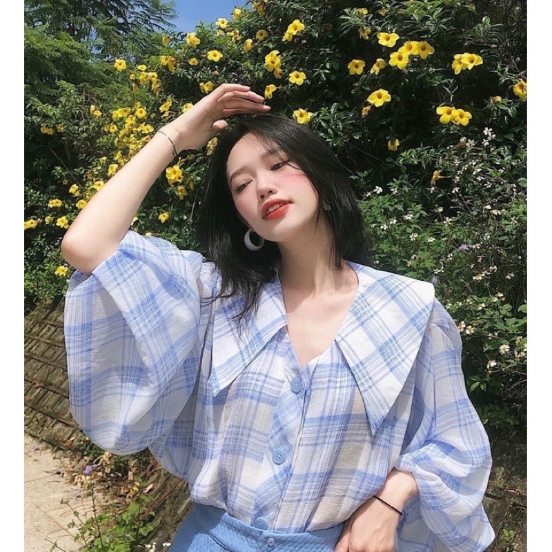 Áo kiểu tay phồng nhiều màu xinh xắn LiLy shirt