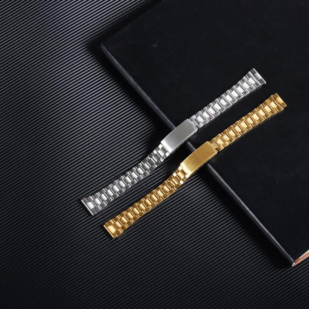 Dây Đeo Đồng Hồ Bằng Thép Không Gỉ 14mm 18mm 20mm Không Gỉ