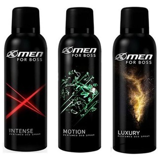 Xịt khử mùi toàn thân X-Men for Boss 150ml - Mùi hương trầm đầy nội lực