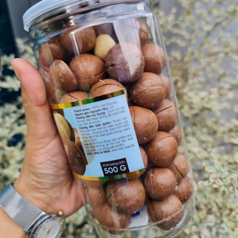 HẠT MACCA ÚC 500GR