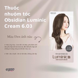 Thuốc Nhuộm Tóc Obsidian Luminic Hair Color Cream | Shopee Việt Nam