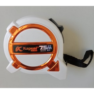 Thước rút cuộn thép hãng KAPUSI Nhật Bản dài 7,5m có lỗ ban phong thủy, Bảo hành 12 tháng Kouritsu Official Store