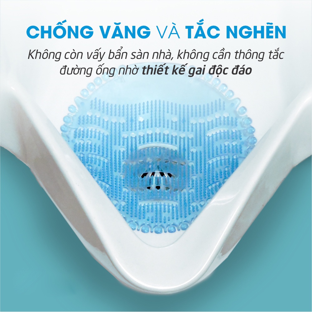 Lưới Khử Mùi Bồn Tiểu, Lỗ Cống ECODEALS Wave Fresher - Hiệu quả vượt trội -  KT: 18 x 18 cm | Shopee Việt Nam