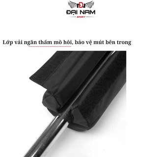 Đệm Lót Vai Gánh Tạ,Tập Spuat Dài 43cm Bọc Vải Chống Đau Vai Thế Hệ Mới Đại Nam Sport