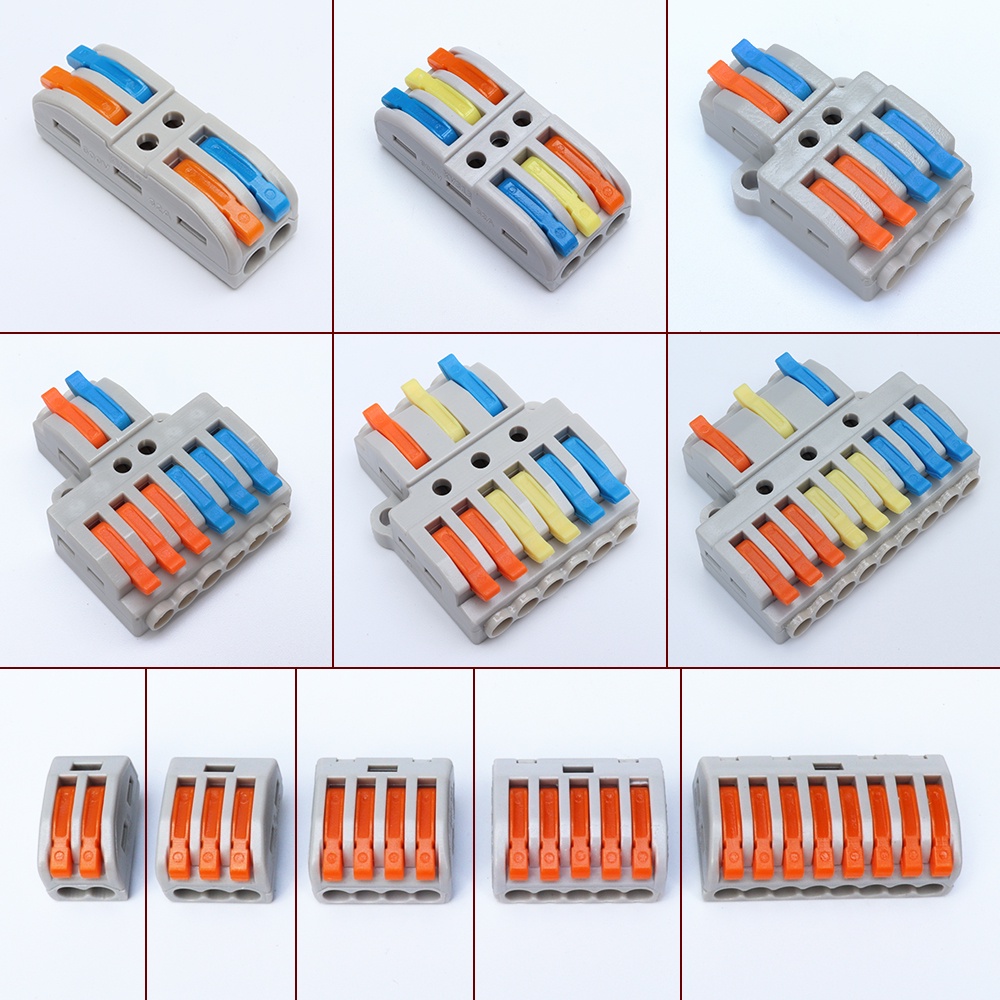 Cút nối dây điện cho dây đơn dây đôi dây ba tiện dụng KV PCT
