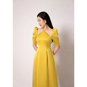 Áo dài xanh cốm - Greeny Ao Dai