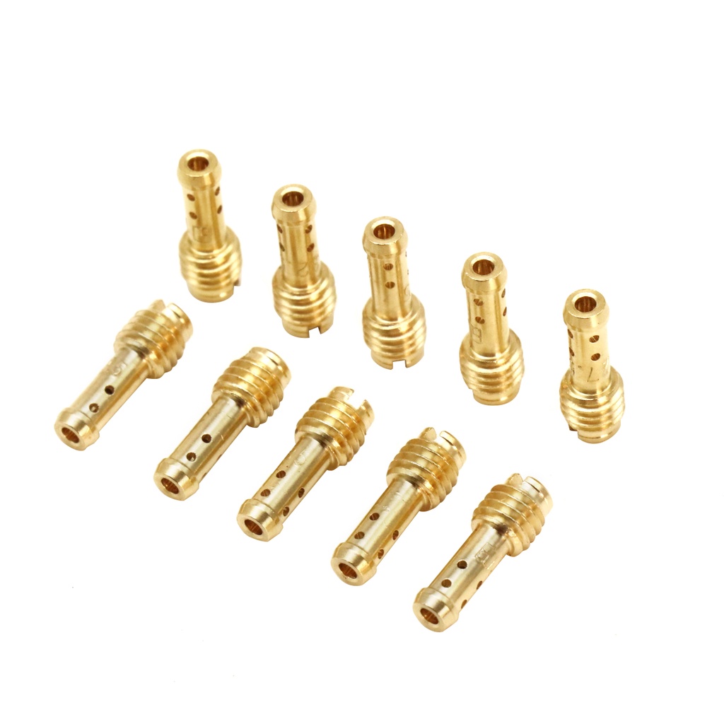 Pilot Jet Motorcycle Carburetor 8 Bleed Holes For MIKUNI VM/TM/TMX ...