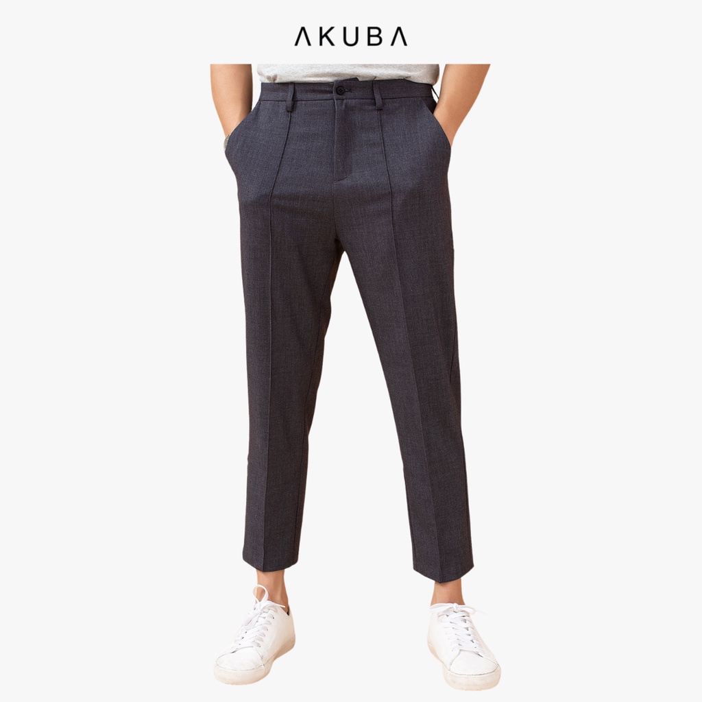 Quần tây Nam AKUBA form baggy dài năng động, thoải mái, dày dặn tôn dáng  736