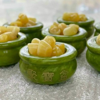 Bát Tụ Bảo Ngọc Hoàng Long kèm 10 nén vàng đồ thờ cúng vật phẩm phong thuỷ tài lộc