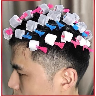 ❌GIÁ SỈ❌ Combo bộ dụng cụ uốn tóc nam (3 lược uốn+giấy uốn lạnh+ 1 hộp 60 kẹp ghim)