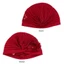 DWEL Hồi Giáo Mũ Turban Sequin Hoa Bonnet Bandana Đầu Quấn