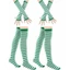 Mya Saint Patricks Ngày Đùi Tất Quần Tất Tay Ấm Áp Shamrock Trang Phục Dự Tiệc