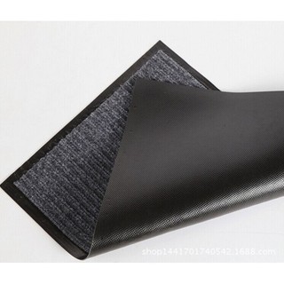 Thảm Chùi Chân Mặt Nỉ Đế Cao Su Chống Trơn Trượt 50 *70 CM