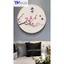 Tranh Tròn Hình Bông Hoa Tối Giản Nhiều Kích Thước D30cm D60cm