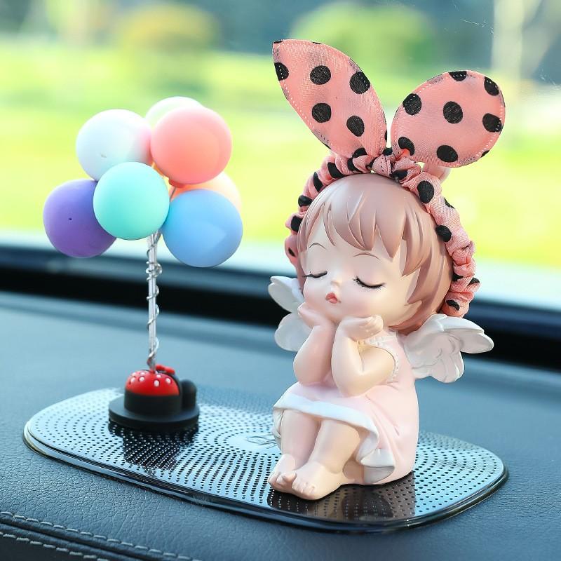 Trang Trí Taplo Xe Hơi Bé Gái Thiên Thần Có Cánh Dễ Thương – Decor Ô Tô Cute, Phụ Kiện Nội Thất Xe Hơi Cho Nữ