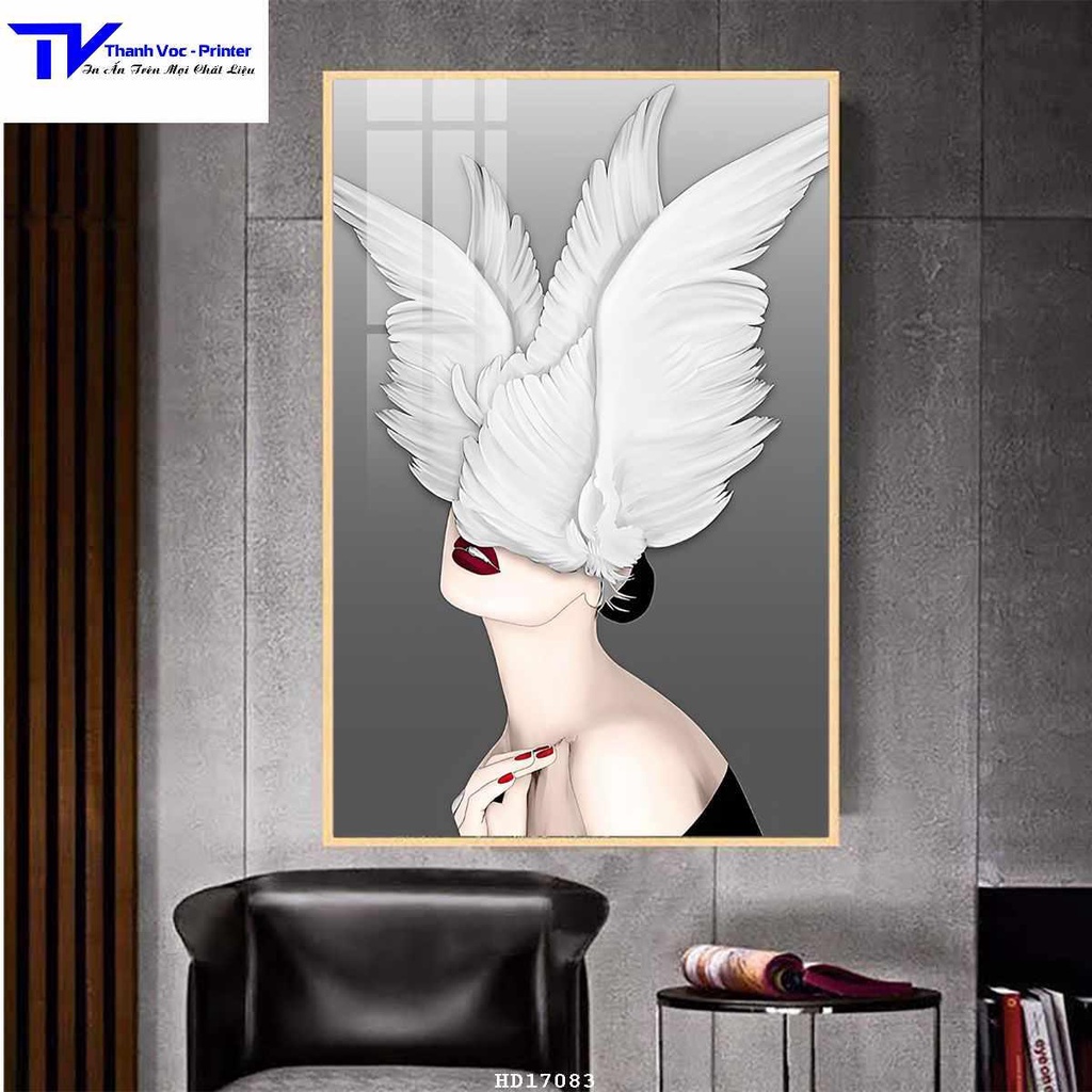 Tranh Treo Tường Hiện Đại , Tranh Tráng Gương D40x60cm D50x75cm D60x90cm D70x120cm