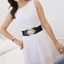 MERIGGIARE Thắt lưng co giãn rộng thời trang Váy nữ co giãn thông thường Cummerbund