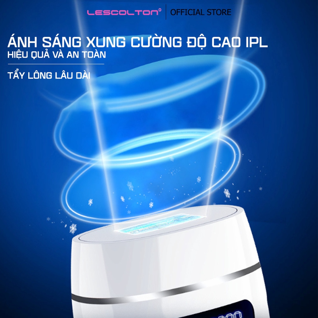 Ảnh Máy triệt lông lạnh 9 MỨC mini vĩnh viễn LESCOLTON  tích hợp 3 chức năng triệt lạnh,trẻ hóa da, hỗ trợ trị thâm 2024 4