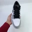 Giày thể thao,sneakers J.D low xám đen nam nữ đế chống trơn thoáng khí B 128