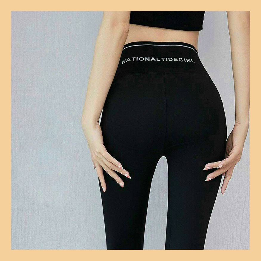 Quần Legging Nữ UNDERCOOL Cạp Chéo Gen Bụng Cotton QD20