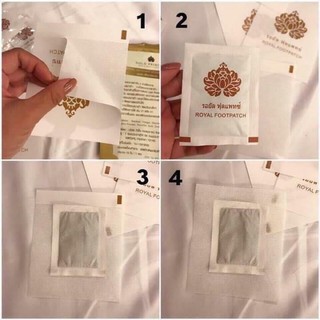 [Chỉ Bán Hàng Thái 10 Miếng] Miếng dán thải độc chân Gold Princess Royal Thái Lan