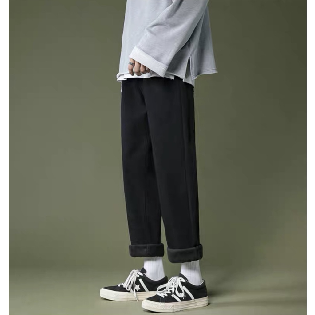 Quần kaki Baggy HAZEE ống suông nam nữ Ulzzang unisex