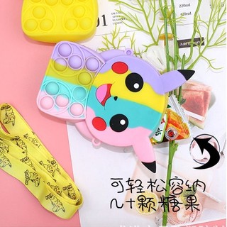 Túi Đeo Chéo Hình  Pikachu/Kỳ Lân Dễ Thương Cho Bé