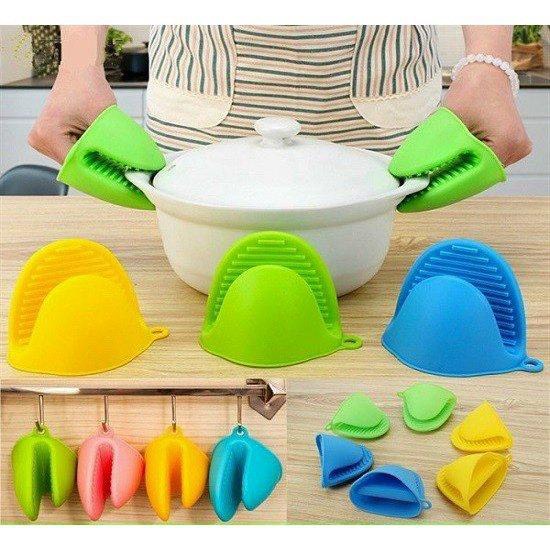 COMBO 3 Đôi Nhắc Nồi Silicon cao cấp Tránh Nóng, bỏng Tiện Lợi