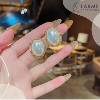 Khuyên tai vintage kiểu dáng sang trọng larme accessories - KT0207