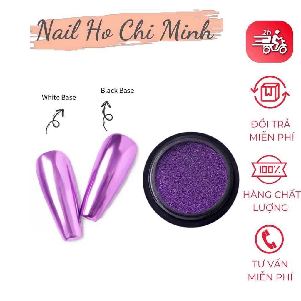 Bột tráng gương màu tím dòng Vinimay chính hãng
