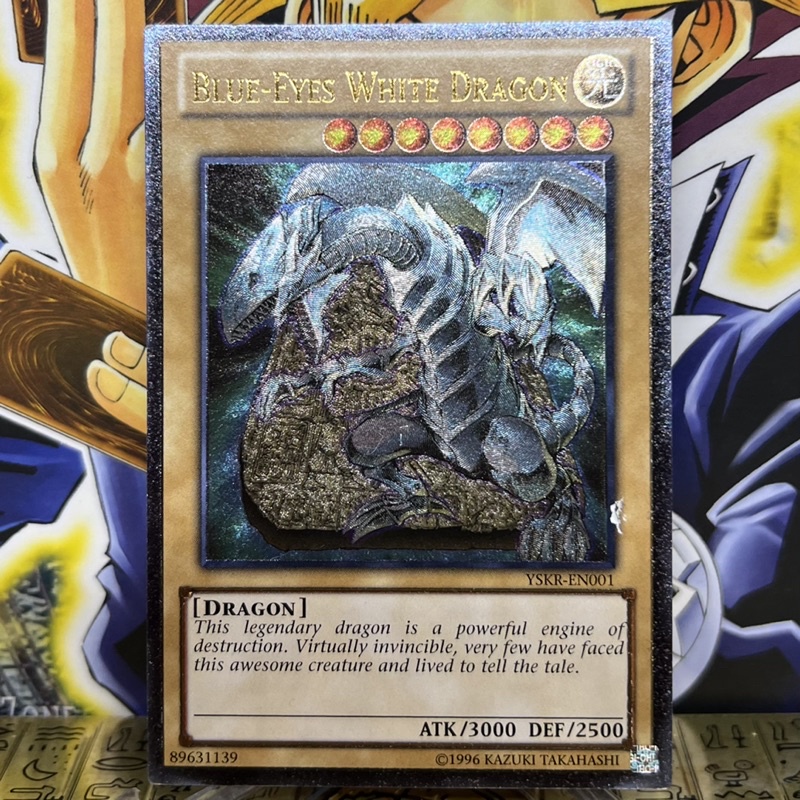 Thẻ bài Yugioh Blue Eyes White Dragon YSKREN001 Ultimate Rare