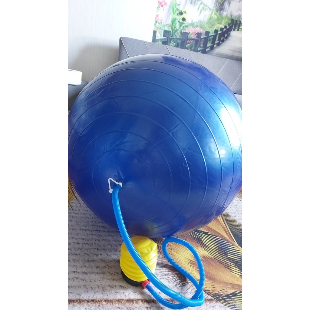 Ảnh KHÔNG KÈM BƠM  Bóng tập Yoga/Gym cao cấp 65cm Thái Lan 3