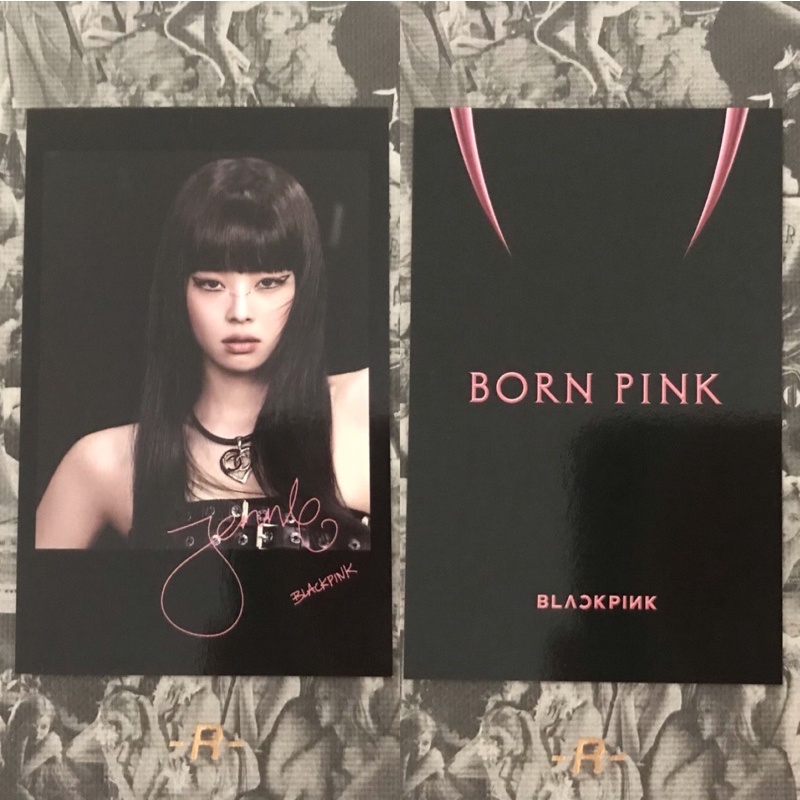 [official Toploader]blackpink Card Jennie Lisa Ktown4u Ver Digi Pre