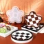 Flgo Cờ Tướng Nhựa Khuôn Checkerboard Đế Khuôn Silicon Trang Sức Bảo Quản Khuôn
