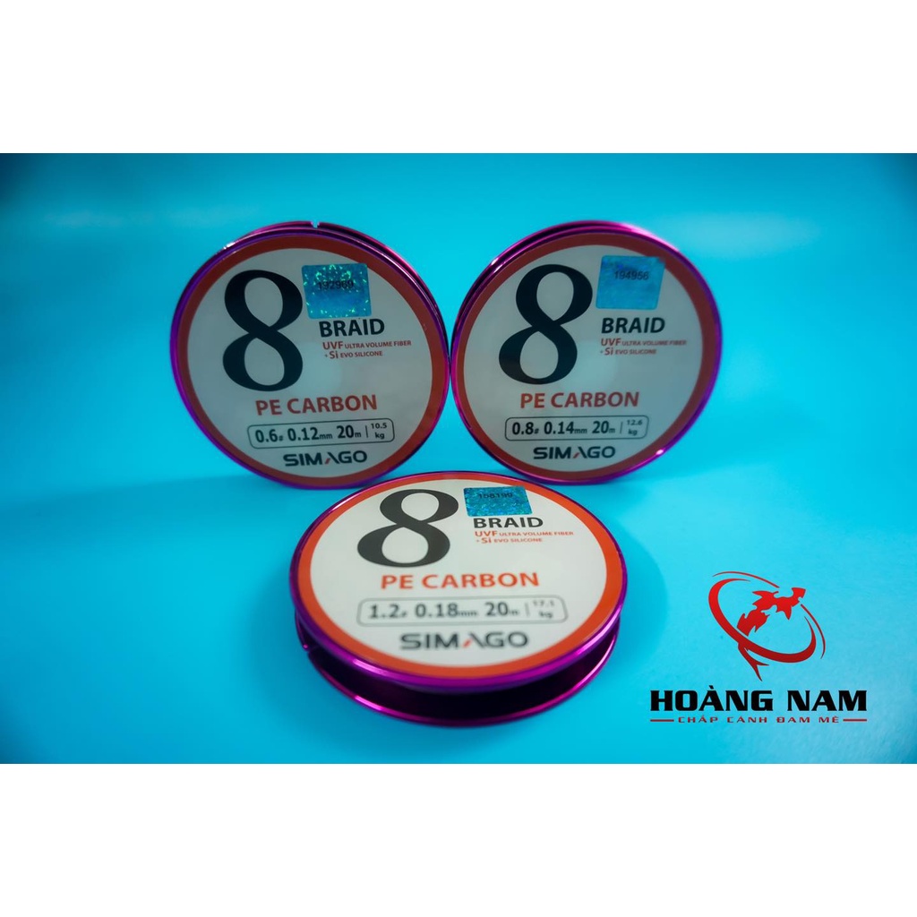 THẺO PE CARBON SIMAGO 20M