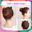 TÓC GIẢ BÚI TRÒN CAO CẤP SỈ TOÀN QUỐC CLIP THẬT