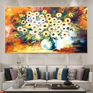 Tranh Treo Tường Hoa Nghệ Thuật Giả Sơn Dầu 02 - Tranh Laminate Tráng Gương (50x100cm)